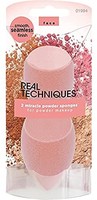 REAL TECHNIQUES 奇迹美妆蛋混合装，超细纤维技术，非常适合与粉底一起使用，一套2个