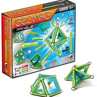 GEOMAG 智美高 儿童益智拼插搭建积木磁力玩具 Panels 磁力棒-经典面板系列32片