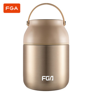 富光 FGA臻系列焖烧杯316不锈钢真空保温桶 粉色 500ml