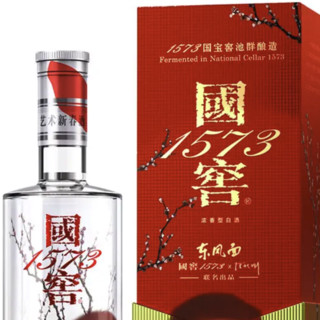 国窖1573 张晓刚“东风面”艺术新春酒 52%vol 浓香型白酒 500ml 单瓶装