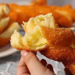 塔西特爆浆酸奶大软麻花榴莲口味9个