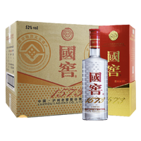 国窖1573 52%vol 浓香型白酒 375ml*6瓶 整箱装