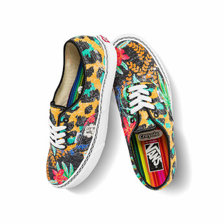 VANS 范斯 经典系列 Authentic Crayola联名款 中性运动帆布鞋 VN0A5KRDARF1