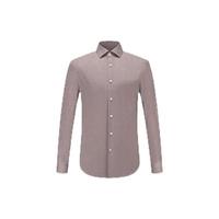 Hodo Men 红豆男装 男士长袖衬衫 M1C008 烟霞粉 38