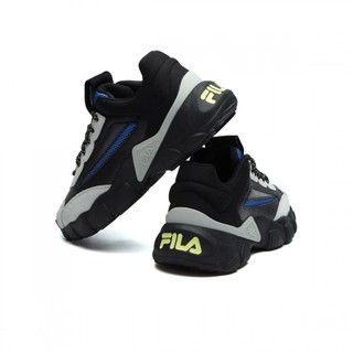 FILA 斐乐 男子休闲运动鞋 F12M144120F-BL 黑/月岩灰 42.5