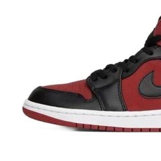 AIR JORDAN 正代系列 Air Jordan 1 Mid 男子篮球鞋 554724-610 红色/黑色 41