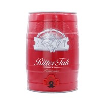 RitterTak 塔克骑士 德国原装进口啤酒塔克骑士白啤酒5L*1桶装