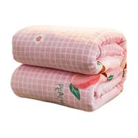 索隆 水蜜桃 法兰绒毛毯 150*200cm