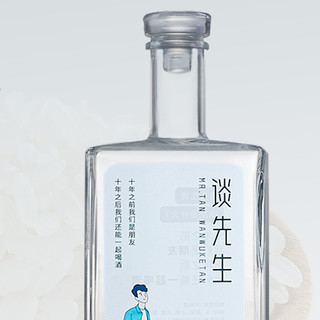 TianTan 天坛 谈先生 42%vol 浓香型白酒 500ml 单瓶装