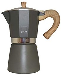 Gnali &amp;Zani VEZ006/IND/GREY 濃縮咖啡機,鋁,灰色