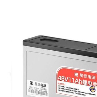 星恒 电动车电池 48V11Ah锂电池 灰色 (不含充电器)