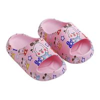 BoBDoG 巴布豆 BBD1003-5 儿童拖鞋 印花款 粉红色 150码