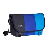 TIMBUK2 天霸 男女款帆布邮差包 TKB1974-2-7090 黑/深蓝/水蓝 S