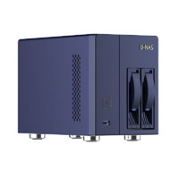 U-NAS 万由电子 HN-200 NAS储存 两盘位（J3160、2GB）