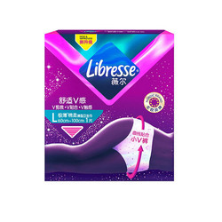 薇尔 Libresse 舒适V感系列极薄绵柔裤型卫生巾 L 1片