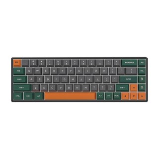 SKYLOONG GK68 68键 有线机械键盘 罗兰加洛斯 佳达隆G茶Pro轴 RGB