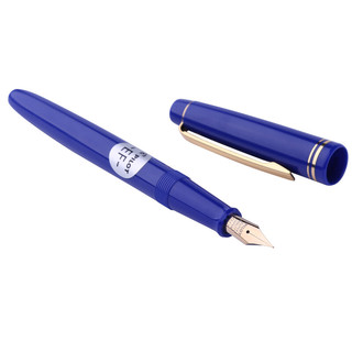 百乐（PILOT）日本进口百乐78G+钢笔男女款练字用学生墨水笔 蓝色（配笔盒） M尖/约0.48mm