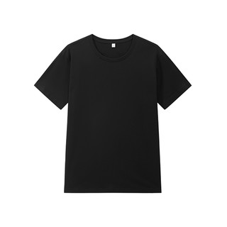 YANXUAN 网易严选 男女款圆领短袖T恤 3996649 黑色 XL