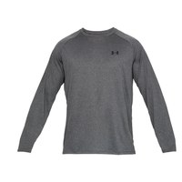 UNDER ARMOUR 安德玛 Tech 男子运动T恤 1328496-090 灰色 L