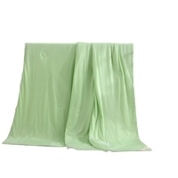 YOUR MOON 远梦 COOL雪花 冰丝夏凉被 绿色 200*230cm