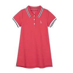 HAZZYS 哈吉斯 女童polo连衣裙