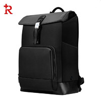 RUIGOR 瑞戈 背包男双肩包2021年新款大容量商务电脑旅游背包男瑞士书包 黑色