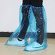  沙裹 一次性鞋套高筒加长筒雨天防水加厚户外靴套漂流塑料脚套（10只装）　