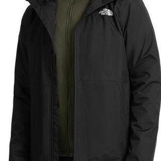 THE NORTH FACE 北面 男子三合一冲锋衣 NF0A5AXU-TY1 黑色 S