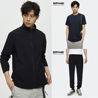 NORTHLAND 诺诗兰 男款软壳外套*1+情侣款防晒凉感长裤*1+情侣款T恤*1