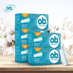 ob指入式卫生棉条量多型16条5德国进口游泳卫生巾