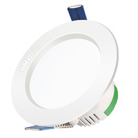 NVC Lighting 雷士照明 LED筒灯 3W 正白光 漆白色
