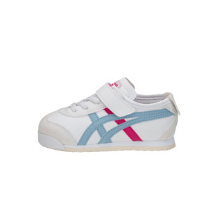 Onitsuka Tiger 鬼塚虎 MEXICO 66 TS 儿童休闲运动鞋 C6B5Y-0144 白色/浅蓝 22.5码