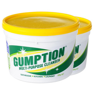 GUMPTION 澳洲进口万能清洁膏强力去油污厨房小白鞋污渍玻璃-原味 500g