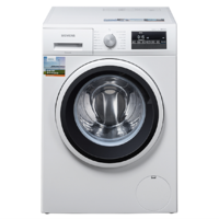 SIEMENS 西门子 XQG90-WM12P2609W 滚筒洗衣机 9kg 钢琴白