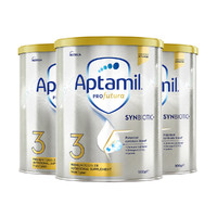 Aptamil 爱他美 澳洲版白金幼儿配方奶粉3段1岁及以上 900g*3罐