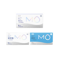 名流 MO系列 安全套套装(薄润16只+倍润10只+超薄2只)