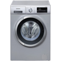 SIEMENS 西门子 速净系列 XQG80-WM12N2R80W 滚筒洗衣机 8kg 银色