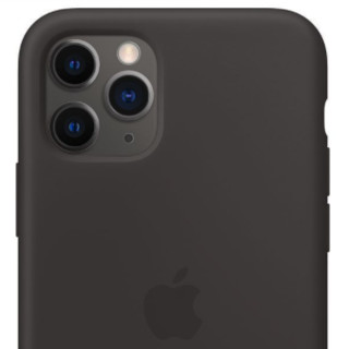 Apple 苹果 iPhone 11 Pro 硅胶手机壳 黑色
