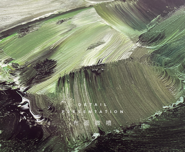 仟象映画茹果群山回唱100x120cm油画布浅木色实木框