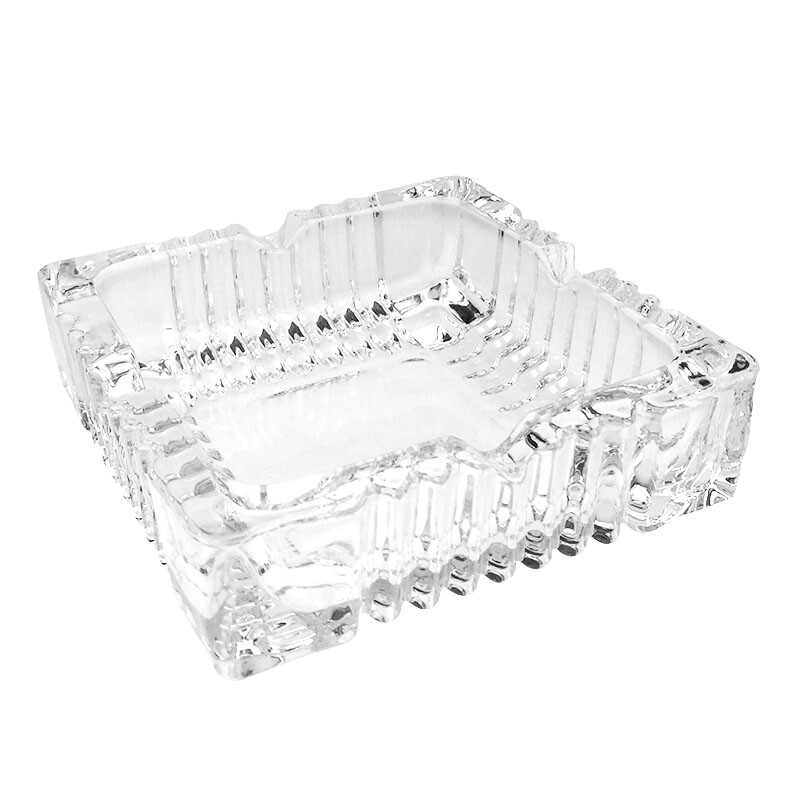 FIDLA 菲迪拉 7116-3 玻璃烟灰缸 10.3*10.3cm 透明色