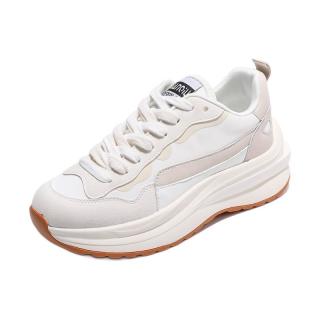 环球女士低帮休闲鞋ch2012米白37