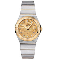 OMEGA 欧米茄 Constellation星座系列 27毫米石英腕表 123.20.27.60.58.001