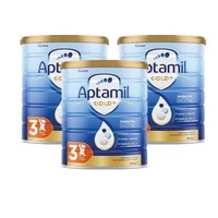 【新版】Aptamil 爱他美 金装版婴幼儿奶粉 900g 3段 3罐包邮装