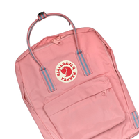 FJÄLLRÄVEN 北极狐 OUTDOOR KankenFamily Kanken Classic系列 中性双肩包 23510 粉色/长条纹 16L