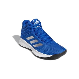 adidas 阿迪达斯 Pro Spark 2018 男子篮球鞋 F99894 学院蓝/银金属 42.5