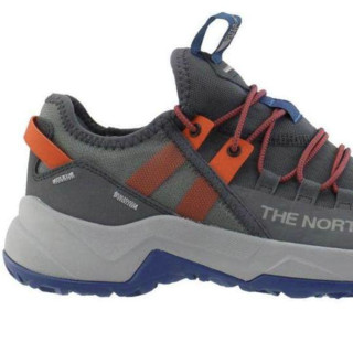 THE NORTH FACE 北面 男子徒步鞋 NF0A3X13-G3A 灰色/蓝色/橙色 41
