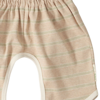 TAOlifestyle 乐桃和家 BC-004 婴儿开档短裤 宽棕绿 59cm