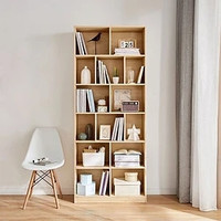 JV4XA 落地书柜 原木色