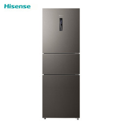 hisense海信倍多分系列bcd252wyk1dpuj风冷三门冰箱252l爵士灰