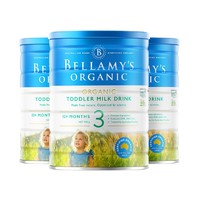 88VIP：BELLAMY'S 贝拉米 婴儿配方奶粉 3段 900g*3罐